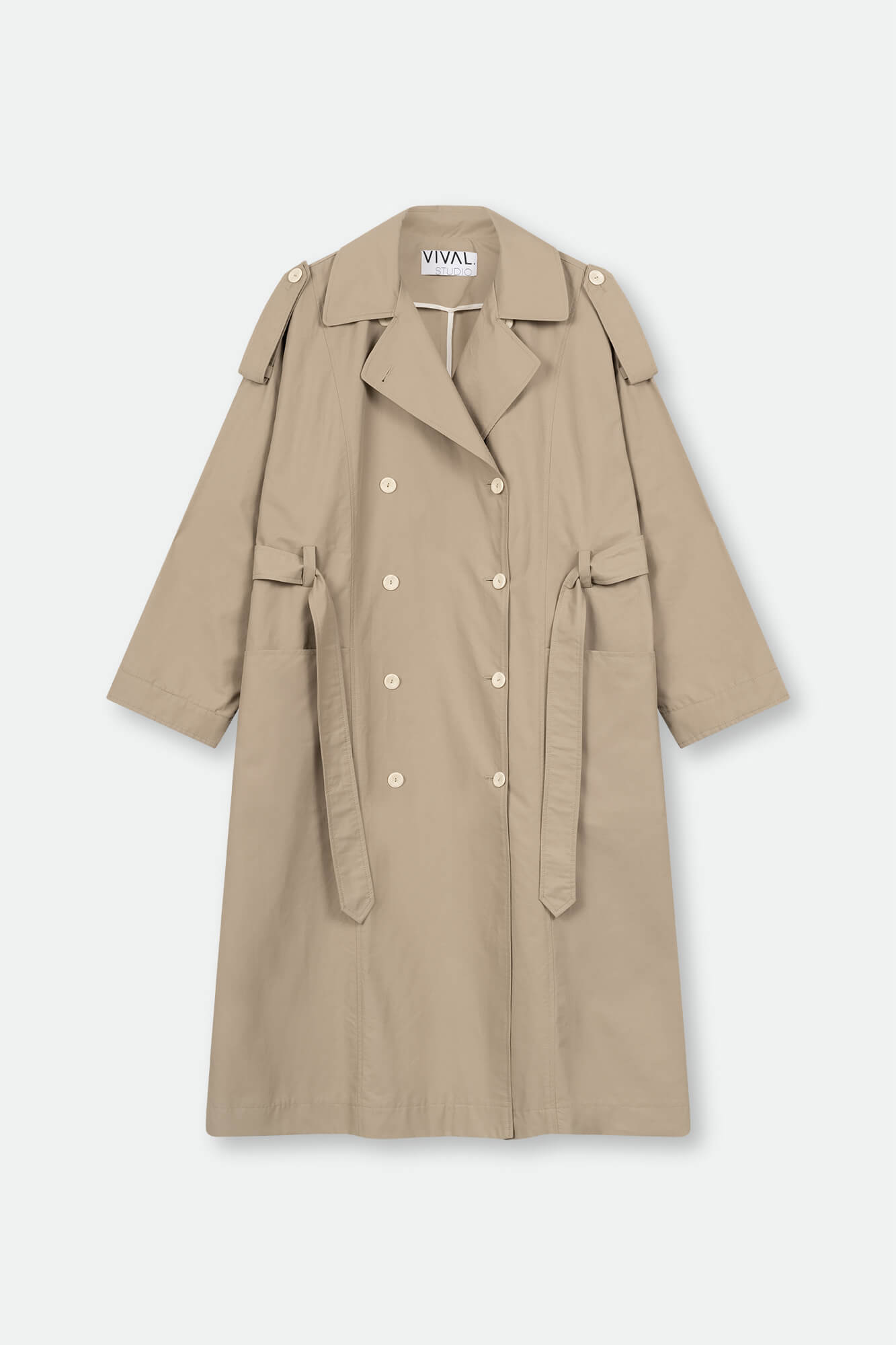 Trenchcoat Josephine in safari by VIVAL.STUDIO