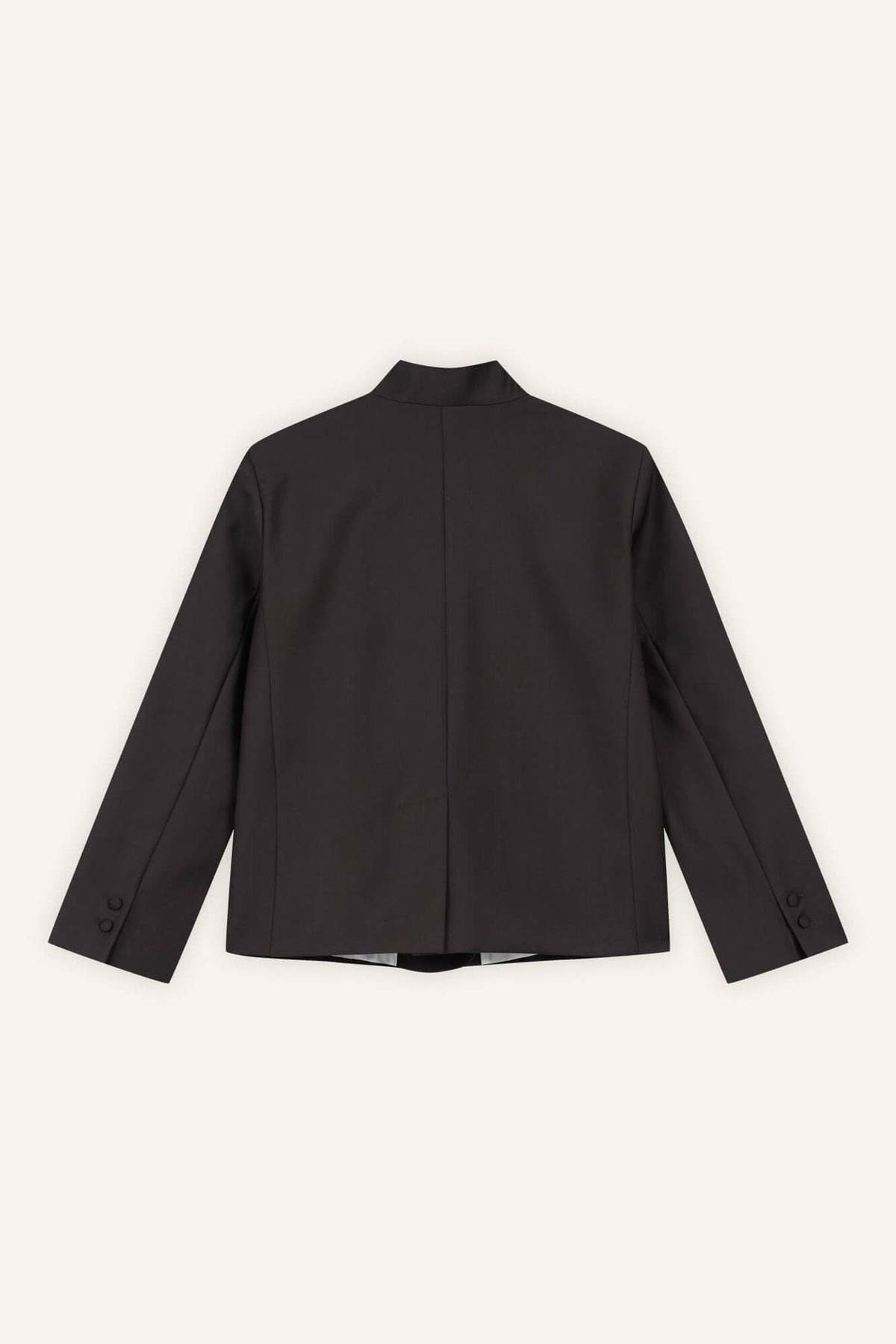 Blazer Alva in Dunkelbraun von hinten by VIVAL.STUDIO