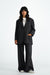 Blazer Livia in Asphalt Melange von vorne by VIVAL.STUDIO