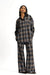 Bluse Olivia in Dunkelbraun von vorne by VIVAL.STUDIO
