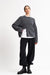 Cardigan Nad in Grau von Vorne by VIVAL.STUDIO