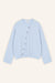 Cardigan Nad in Hellblau von Vorne by VIVAL.STUDIO