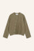 Cardigan Summer Nad in Khaki von vorne by VIVAL.STUDIO