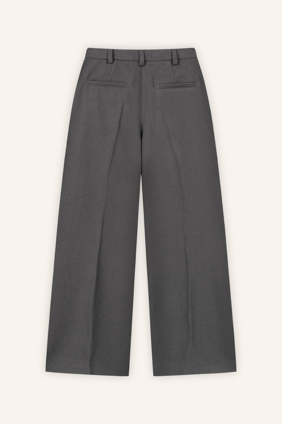 Hose Alba in Granit von hinten by VIVAL.STUDIO