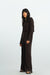 Hose Romy in Dunkelbraun seitlich by VIVAL.STUDIO