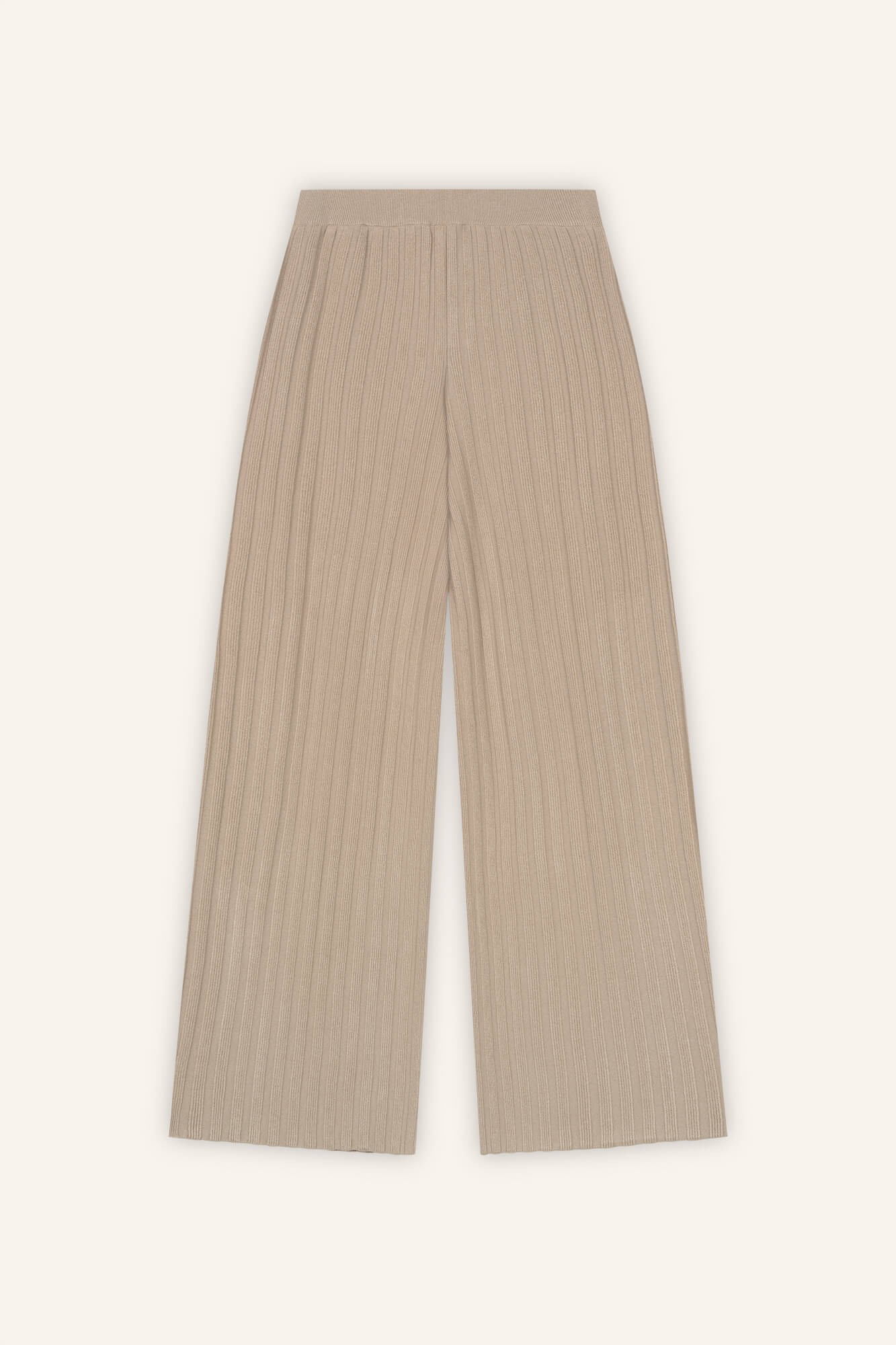 Hose Romy in Oatmeal von hinten by VIVAL.STUDIO