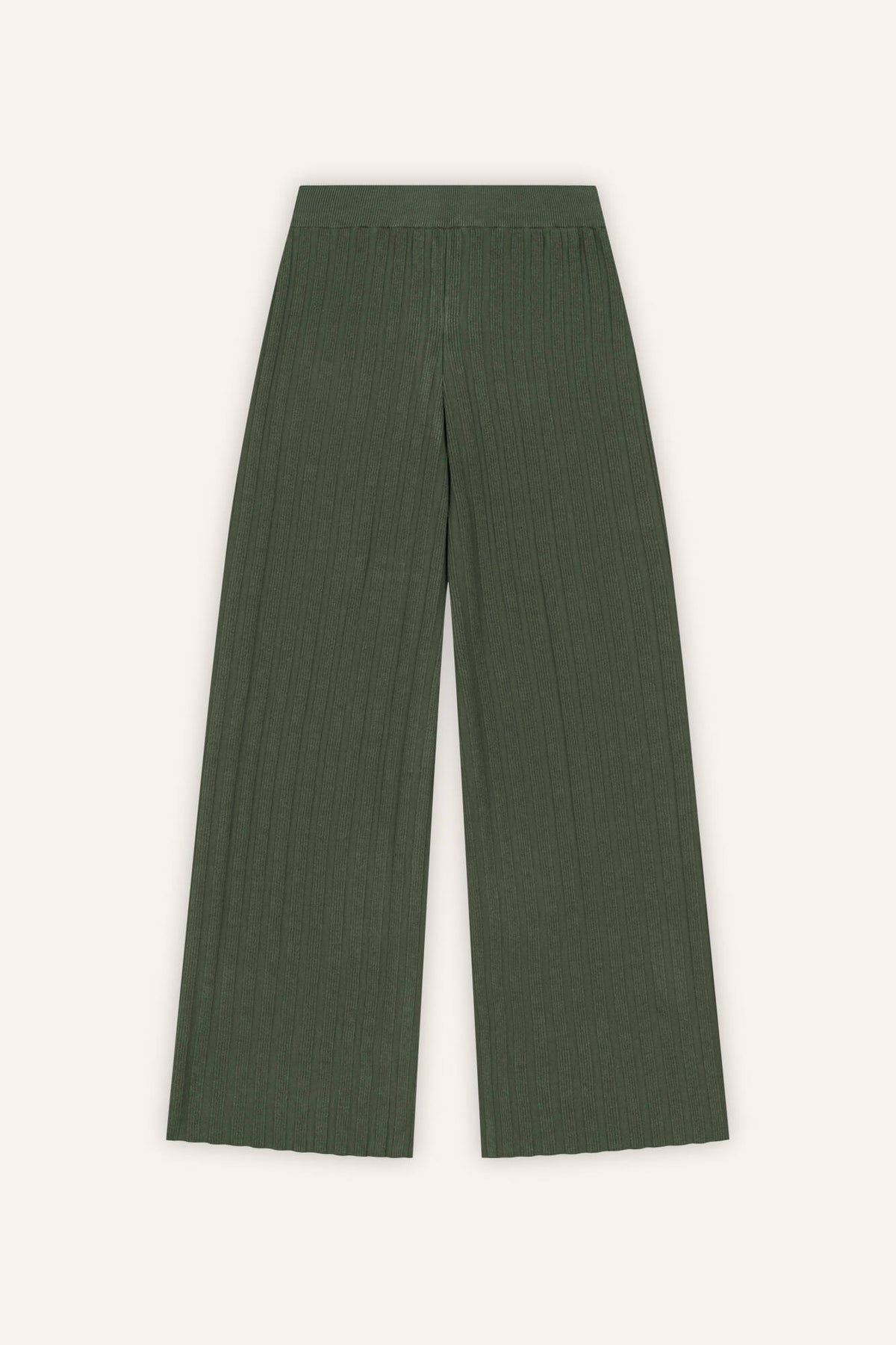 Hose Romy in Oliv von hinten by VIVAL.STUDIO