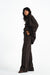 Hose Sue Dunkelbraun von der Seite by VIVAL.STUDIO