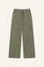 Hose Sue in Oliv von vorne by VIVAL.STUDIO