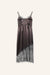 Kleid Lacie in Dunkelbraun von vorne by VIVAL.STUDIO
