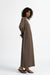 Kleid Rim in Nougat von der Seite by VIVAL.STUDIO