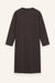 Kleid Sue in Dunkelbraun Crochet von hinten by VIVAL.STUDIO