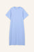 Kleid Sue in Hellblau von vorne by VIVAL.STUDIO