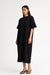 Kleid Sue in Schwarz Crochet von vorne by VIVAL.STUDIO