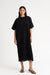 Kleid Sue in Schwarz Crochet von vorne by VIVAL.STUDIO