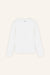 Langarmshirt Lina in Offwhite von vorne by VIVAL.STUDIO