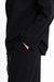 Langarmshirt Lou in schwarz Detail am Ärmel by VIVAL.STUDIO
