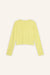 Langarmshirt Rim in Lemon von hinten by VIVAL.STUDIO