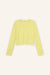 Langarmshirt Rim in Lemon von vorne by VIVAL.STUDIO