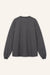 Langarmshirt Sue in Asphalt von hinten by VIVAL.STUDIO