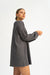 Minikleid Rim in Granit von der Seite by VIVAL.STUDIO