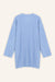 Minikleid Romy in Hellblau von hinten by VIVAL.STUDIO