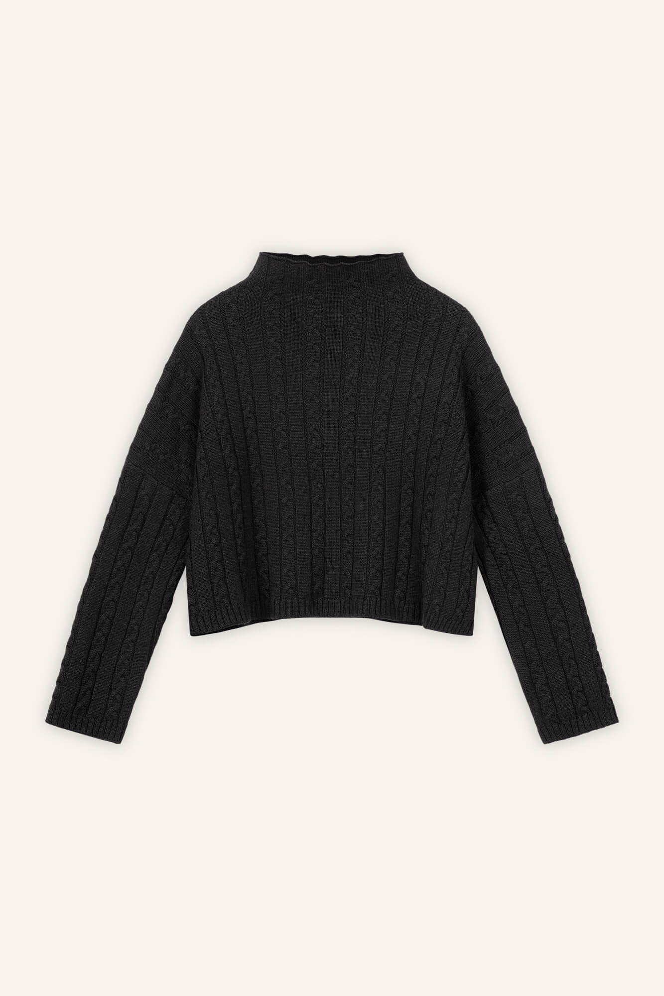 Pullover Jade schwarz front by VivalStudio