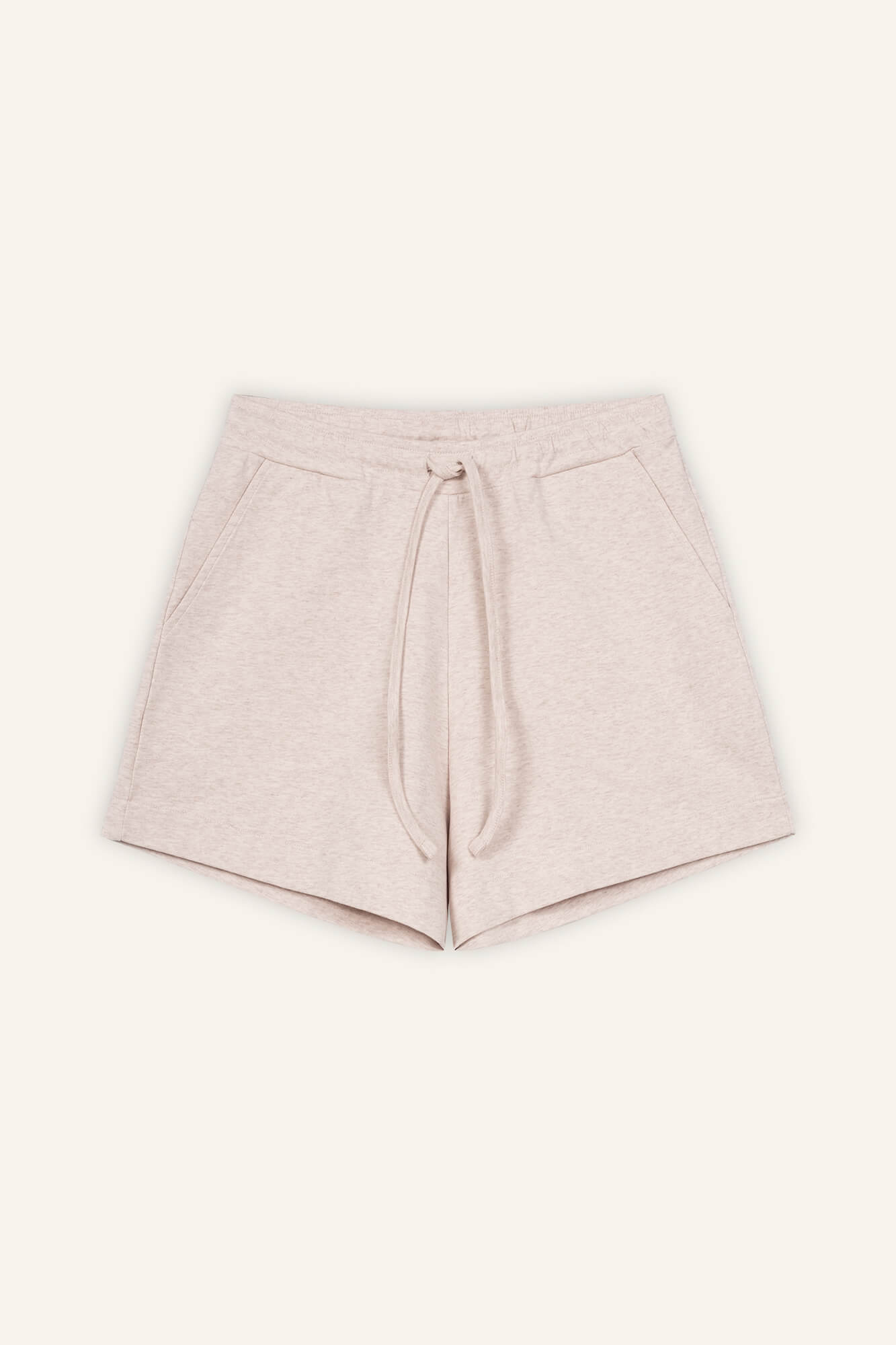 Shorts Sue beige melange front by VivalStudio