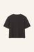 T-Shirt Lindsay in Dunkelbraun von hinten by VIVAL.STUDIO