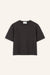 T-Shirt Lindsay in Dunkelbraun von vorne by VIVAL.STUDIO