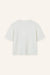 T-Shirt Lindsay in Offwhite von hinten by VIVAL.STUDIO