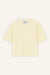 T-Shirt Lou in Butter von vorne by VIVAL.STUDIO