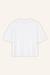 T-Shirt Lou in Weiß von hinten by VIVAL.STUDIO