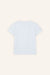 T-Shirt Mini Lou in Weiß von hinten by VIVAL.STUDIO