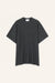 T-Shirt Romy in Asphalt von vorne by VIVAL.STUDIO