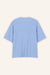T-Shirt Romy in Hellblau von hinten by VIVAL.STUDIO