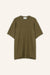 T-Shirt Romy in Mud von vorne by VIVAL.STUDIO