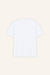 T-Shirt Zou in Weiß von hinten by VIVAL.STUDIO