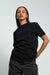 T-Shirt Zoey in Schwarz by VIVAL.STUDIO 