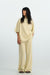 T-Shirt Skye in Butter von vorne by VIVAL.STUDIO