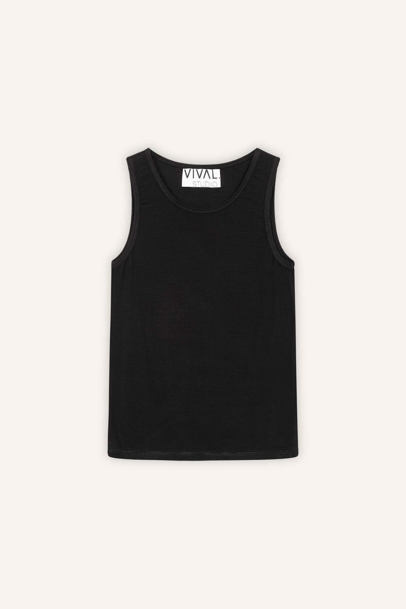 TankTop Maja schwarz front by VivalStudio