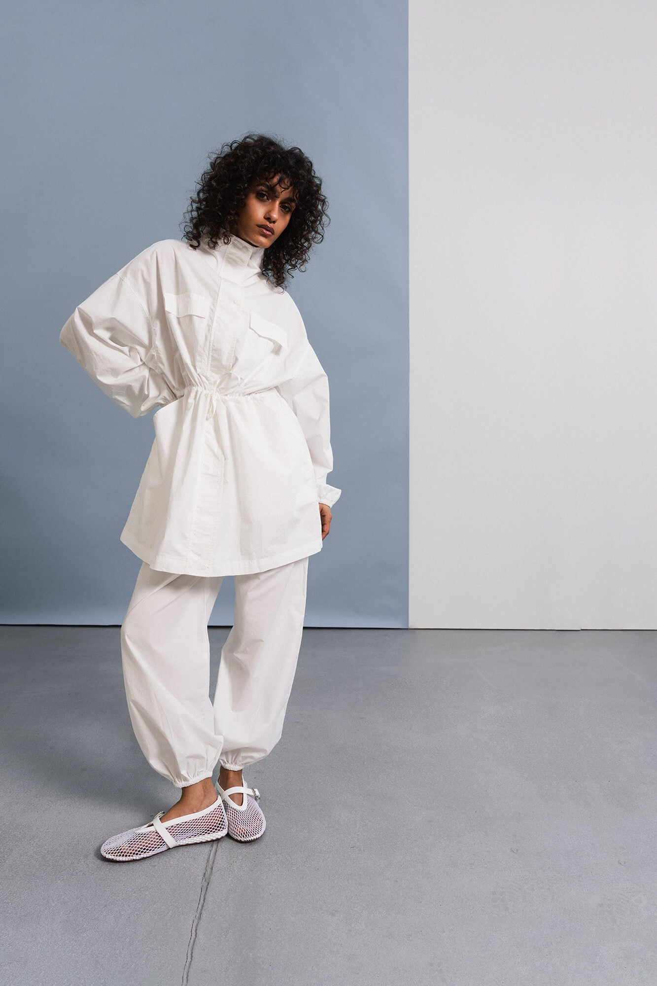 Jacke und Hose Nala in Offwhite by VIVAL.STUDIO