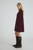 Minikleid Dolly in Burgundy Video by VIVAL.STUDIO