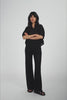 Top Clea in Schwarz von vorne by VIVAL.STUDIO