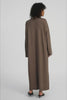 Kleid Rim in Nougat von vorne by VIVAL.STUDIO