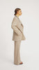 Blazer Livia in Beige Nadelstreifen Video by VIVAL.STUDIO