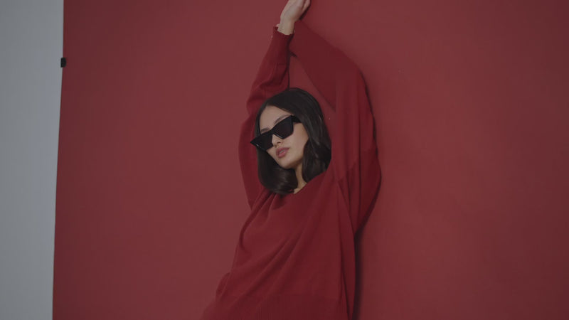 Pullover Blair und Rock Blair in Lava by VIVAL.STUDIO