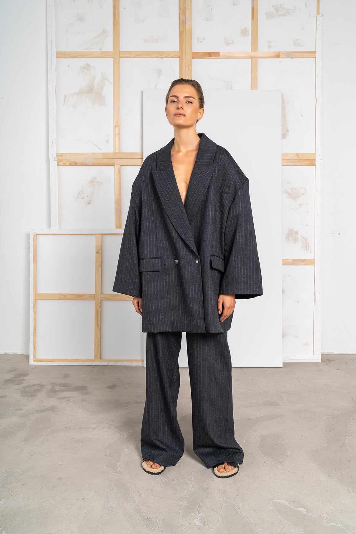 Blazer Hailey in anthrazit by VIVAL.STUDIO