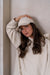 Cap Popcorn in beige by VIVAL.STUDIO