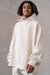 Hoodie Popcorn in beige by VIVAL.STUDIO
